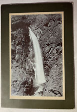 Bear Creek Falls Ouray Colorado cabinet photo 5 X 7.5 picture