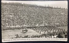 Greece Celebrating Independence From Turkey Antique Black White Photo Postcard picture