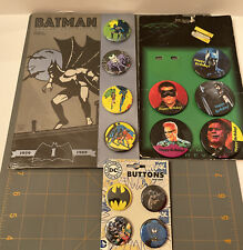 Batman Button Collection From 1980-Now ⭐️ Lot Of 13 Buttons picture