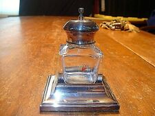 Vintage Italian Sterling & .800 Colle Inkwell & Stand #5 picture