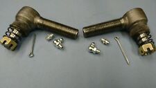 WILLYS MB, TRACK ROD ENDS T.P MARKED LEFT & RIGHT HAND THREAD (1 PAIR)  picture