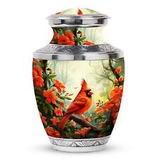 Cardinal Bird Large Modern Urns For Ashes 200 cubic inch picture