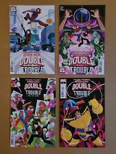 Peter & Miles Spider-Men Double Trouble Complete Set High-Grade Marvel Lot of 4 picture