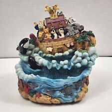 Vintage Noah's Ark Classic Treasures Water Fountain Music Box Untested picture
