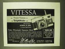 1952 Voigtlander Vitessa Camera Ad - Dream Camera picture