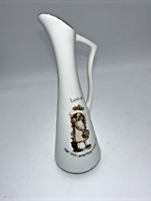 NICE VINTAGE 1974 HOLLY HOBBY PITCHER VASE LOVE IS THAT LITTLE SOMETHING EXTRA picture
