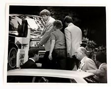 1984 Charlotte North Carolina Police Detectives Crime Scene NC VTG Press Photo picture