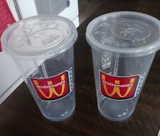 WcDonalds Anime Collaboration. 2x Med. Cups And Lids McDonald's Limited Edition picture