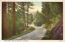 Postcard California State Highway 1927 Arcade Military Training Camp Cancel picture