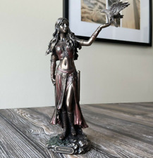 Morrigan Celtic Goddess Of Birth And Death Bronze Sculpture Figurine Statue Gift picture
