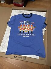 Disney Parks 2018 Donald Very Merry Christmas Party Passholder T-shirt Adult XL picture