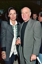 Diane Von Furstenberg and Barry Diller at Poolside Cocktail - 1992 Old Photo 1 picture