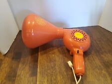 Vintage 1970s Mahdeen Curl N Lite Red Heat Lamp Hair Dryer WORKS Rare picture