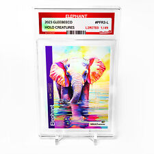 ELEPHANT Fresh Paint Card 2023 GleeBeeCo Holo Creatures *Slab* #PFR3-L Only /49 picture