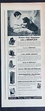 Vintage 1937 Graflex Cameras Print Ad picture