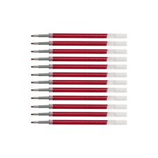Amazon Basics Refill Ink for Gel Pen, (0.7mm), Bullet Tip, Red Ink, Box of 12 picture