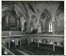 1988 Press Photo Massive Organ on Second-Level Balcony at St. Patrick's Church picture