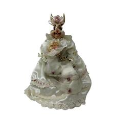 Show Stopper Inc Vintage Victorian Bunny Dress Resin Eyelashes Shelf Sitter Doll picture