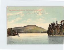Postcard Blue Mountain from the Outlet of Blue Mt. Lake The Adirondacks New York picture