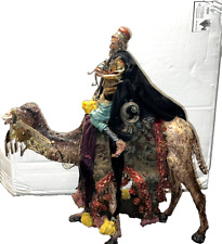 Department Dept 56 Neapolitan KING ON CAMEL NATIVITY Wiseman Neiman Marcus Rare picture