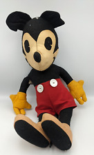RARE c1930s McCall No 91 Mickey Mouse Disney Vintage Stuffed Pie Eyed Doll   picture