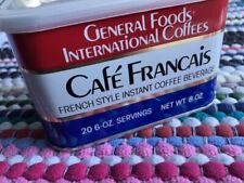 Vintage General Foods Cafe Francais International Coffee Tin Container picture