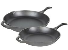 Lodge Chef Collection 10 & 12 inch Cast Iron Skillet Set picture