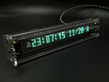 Vintage VFD Tube Clock Page Turning Clock Desktop Decor Clock With WIFI Timing picture