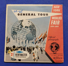 A671 New York World's Fair 64-65 General Tour view-master 3 Reels Packet picture