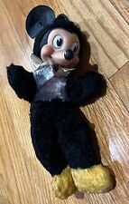Vintage Gund J. Seedlings Sani-Foam Rubber Face Mickey Mouse Disney Plush picture