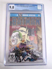 Batman: official motion picture Adaptation #nn CGC 9.8 1989 DC Comic Book movie picture