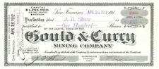 Gould and Curry Mining Co. - dated 1912-1927 San Francisco, California Mining St picture