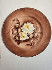 Vintage Decorative Plate, Palatine 6963, China, Flowers, signed Glenda Wiggins, picture