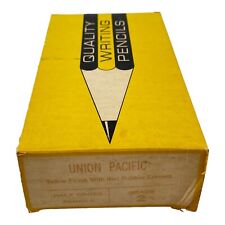 Union Pacific Railroad 71 Piece No. 2 Pencils Yellow Finish Unsharpened Safe Day picture