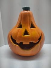 1998 Paper Magic Group Light Up Jack-o'-lantern Pumpkin Head Gourd, READ picture