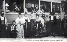 CPA 09 Delegation of Local Costumes Going to the Fetes de FOIX 1922 (SUPERB picture