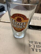 2 Dozen (24 Units) Honey Brown Pint Glasses (16oz?). Traditional Beer  Style picture