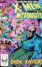 X-Men and the Micronauts #4 FN 1984 Stock Image picture
