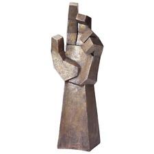 Modern Art Geometric Synergy Cubism Abstract Left Hand Icon Friendship Sculpture picture