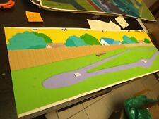 Vintage ARCHIE animation cels PANORAMIC BACKGROUND PRODUCTION ART anime cel picture