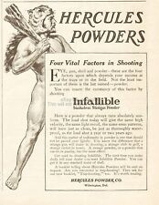 1914 Hercules Powder Co Wilmington DE Infallible Smokeless Shotgun Powder Ad picture