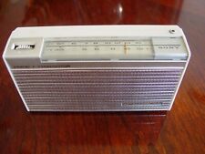 Vintage 1963 SONY Transistor Radio TR-720 AM/SW w/orig. Case Earphone & Antenna  picture