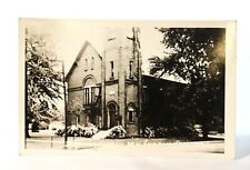 RPPC 1915-30 Baptist Church New London Ohio Real Photo Postcard picture