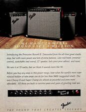 1982 Fender Princeton Reverb II Guitar Amplifier - Vintage Ad picture