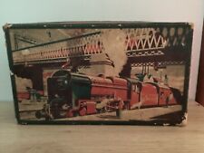 MADE IN BRITAIN (Mettoy/Brittoy) O GAUGE TRAIN SET Boxed.  picture