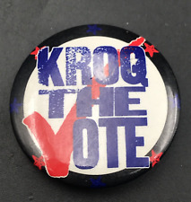 Vintage KROQ The Vote 106.7 FM 2004 Elections 1 3/8