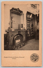 Postcard~ Elizabeth Hitchcock Brayton Memorial Library~ Fall River, MA picture