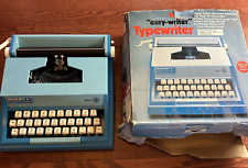 Vintage 1976 Buddy L Easy Writer 200 Toy Two Tone Blue Typewriter Japan  picture