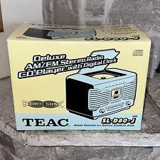 New In Box TEAC SL-D80-J Jade CD Player Alarm Clock Radio Retro/Vintage Boombox picture