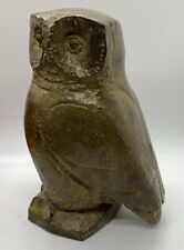 Vintage Owl Bronze Statue Figure Sculpture By Willy Vuilleumier,  MCM picture